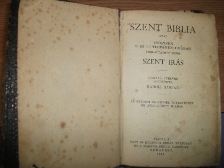 Biblia 1948-ból